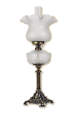 lampa naftowa kryształowa